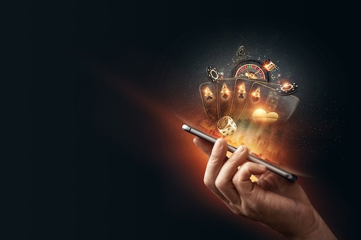 Aplikasi pokemontoto di layar Android dan iOS menampilkan dasbor permainan dan fitur akun